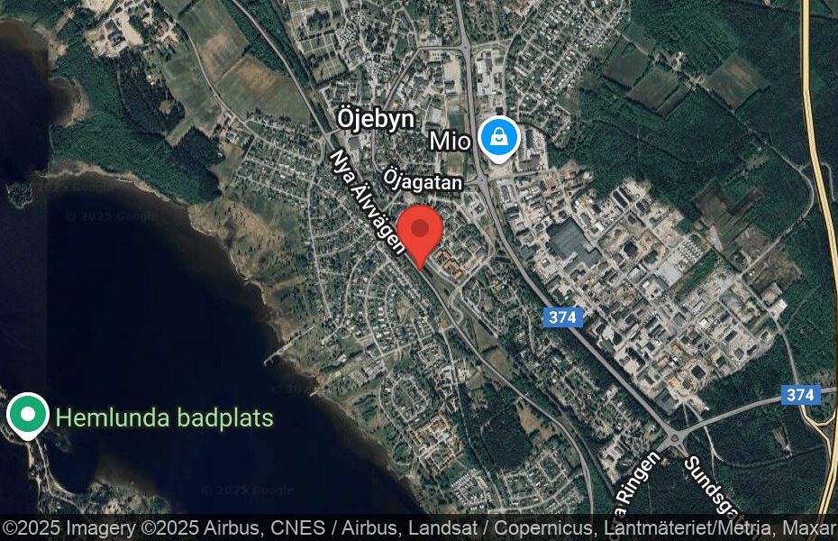 Händelseplats, Google Maps