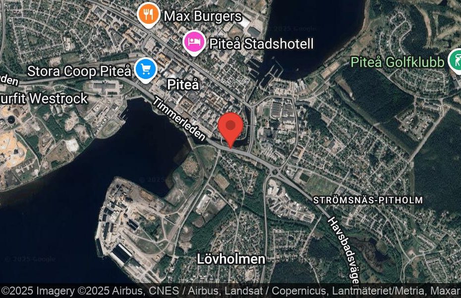 Händelseplats, Google Maps